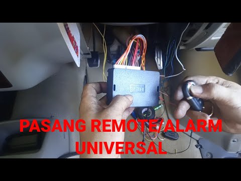 pasang remote/alarm universal Suzuki APV
