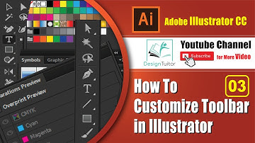Adobe Illustrator | Customized Toolbar & Workspace