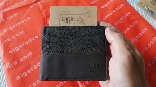 Unboxing Dompet Eiger Mist Forest terbaru