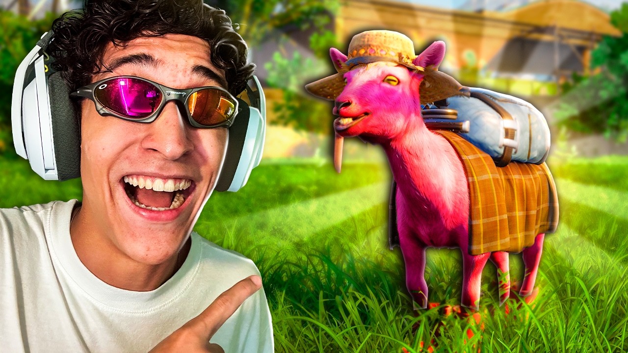 EU VIREI UMA CABRA... - Goat Simulator 3