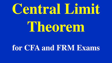 Level I- Quantitative Methods- Central Limit Theorem