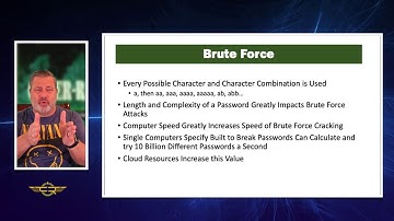 Security + 1.2 Cryptographic Attacks
