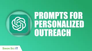 ChatGPT Prompts to Write Personalised Outreach in SECONDS