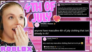 4TH OF JULY UPDATE CONFIRMED BY FER? | ROYALE HIGH TEA