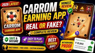 Carrom earning app | Carrom Earning App Review 2026 | Real or Fake? | Withdrawal Proof | Hindi screenshot 3