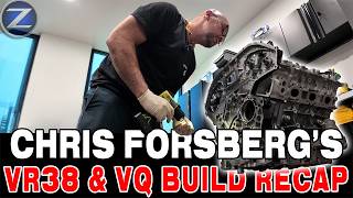 Twin Engine Build Recap // Chris Forsberg’s Closed Deck VQ35HR & VR38DETT Prep