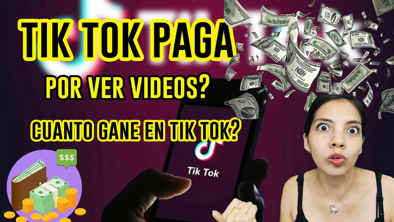 Como ganar dinero en tiktok viendo videos Tiktok paga por ver videos