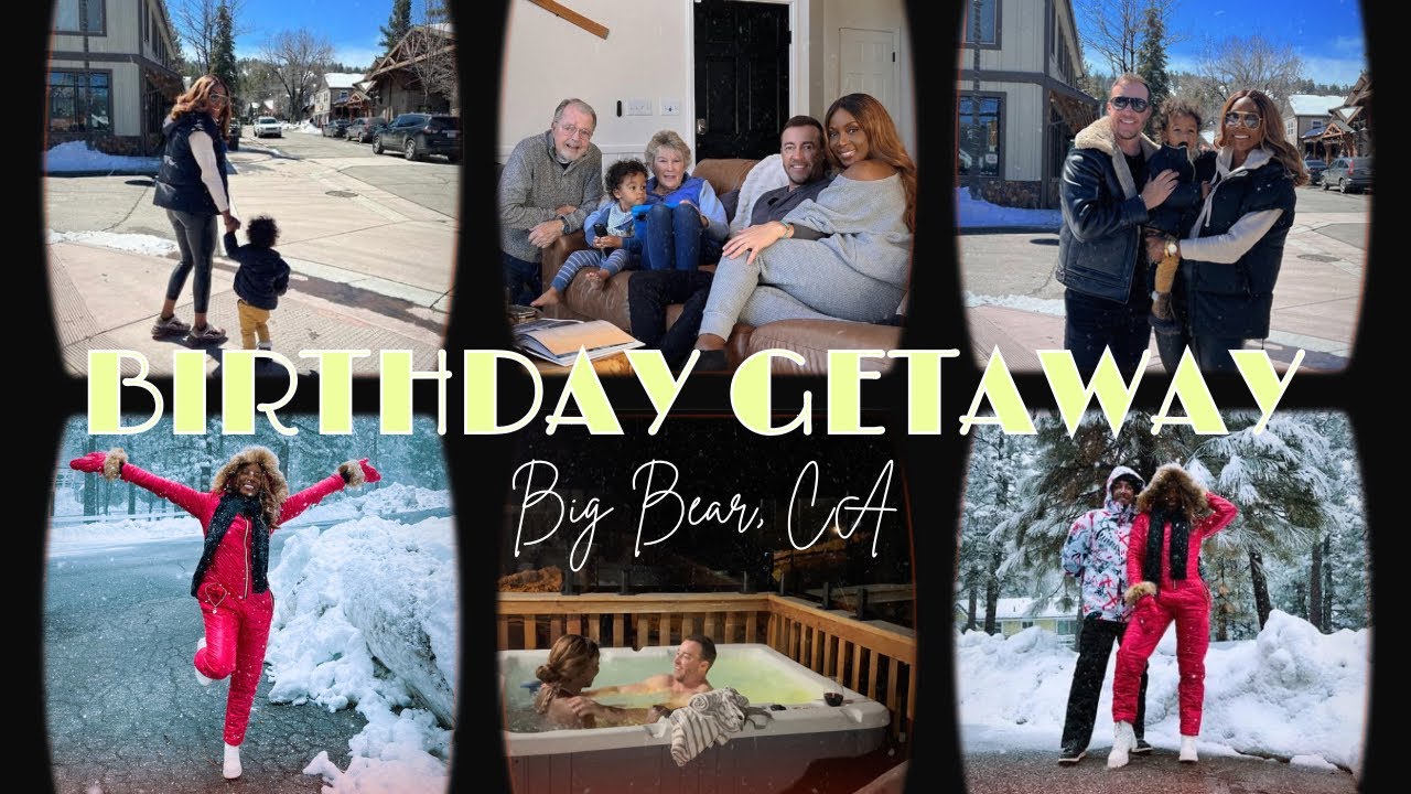 ПРАЗДНОВАНИЕ ДНЯ РОЖДЕНИЯ | Экскурсия в красивом домике, джакузи, катание на санках, снежные бои!...