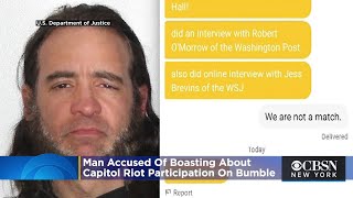 Robert Chapman Charged With Participating In Capitol Riot After Allegedly Boasting About It On Bumbl Information