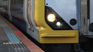 ［新宿さざなみ2号返却回送］E257系500番台 津田沼駅発車シーン