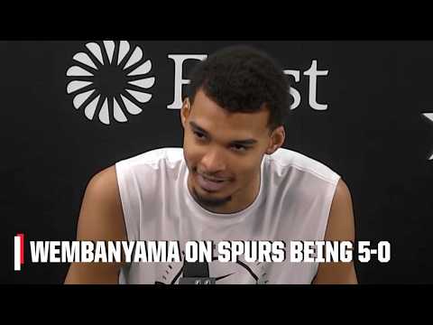 ‘This is not random’ - Victor Wembanyama on the Spurs making franchise history | NBA on ESPN
