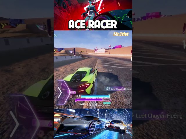 Ace Racer - Xe McLaRen 600LT Đua Map Kim Tự Tháp 🔴 MrTriet #shorts #gameonline #aceracer