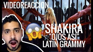 VIDEOREACCION, Shakira "Ojos Asi" ( Latin Grammy 2000) + Opinion