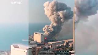 Beirut, lebanon explosions live leak | blasting video footage