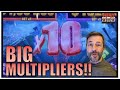 AMAZING! The BIG MULTIPLIERS kept hitting! TARZAN slot machine big wins!