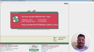 Backup Alert Error in Marg ERP Software How to fix setp by step in hindi | buy marg : 8076783949