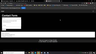 Website For CSAD #3 | PHP and SQL [Contact Us Feedback Form]