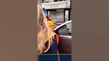 Angry Motorist Appears To Run Over Just Stop Oil Activist