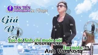 [ Karaoke HD ] Giả Vờ Đau - Tone Nam  Full Beat ✔