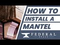 How to Install a Mantel Over a Brick Fireplace | Easy DIY Project