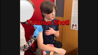 I Had To Get A Tetanus Shot