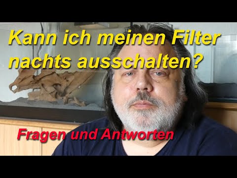 Video: Können Sie einen Aquariumfilter nachts ausschalten?