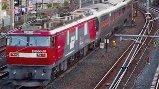 EH500-30 & EF81-139 PPカシオペア JR7社共同企画 スペシャルツアー号 鴬谷〜日暮里 2017/12/05