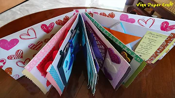 Scrapbook Mini Album Idea| small business ideas for women  | Paper Craft