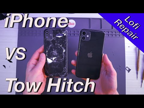 iPhone 11 vs. Tow Hitch - Complete Restoration [lofi repair]