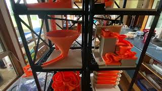 Out of marbles double bucket lift marble machine (3D printed)
