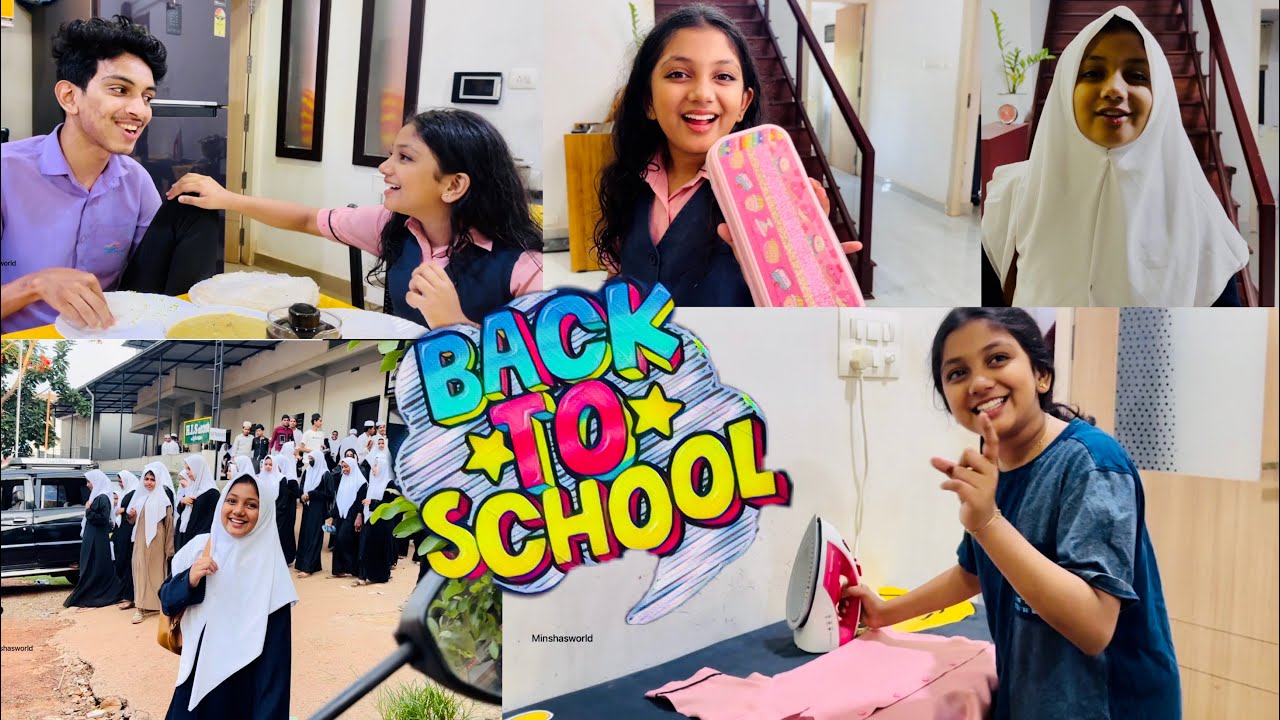First day at School🤩# Morning Routine😍