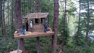 Timelapse: Nelson Family Treehouse
