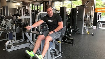 Cybex Eagle NX Abdominal Unilateral grip Trunk Flexion with Rotation