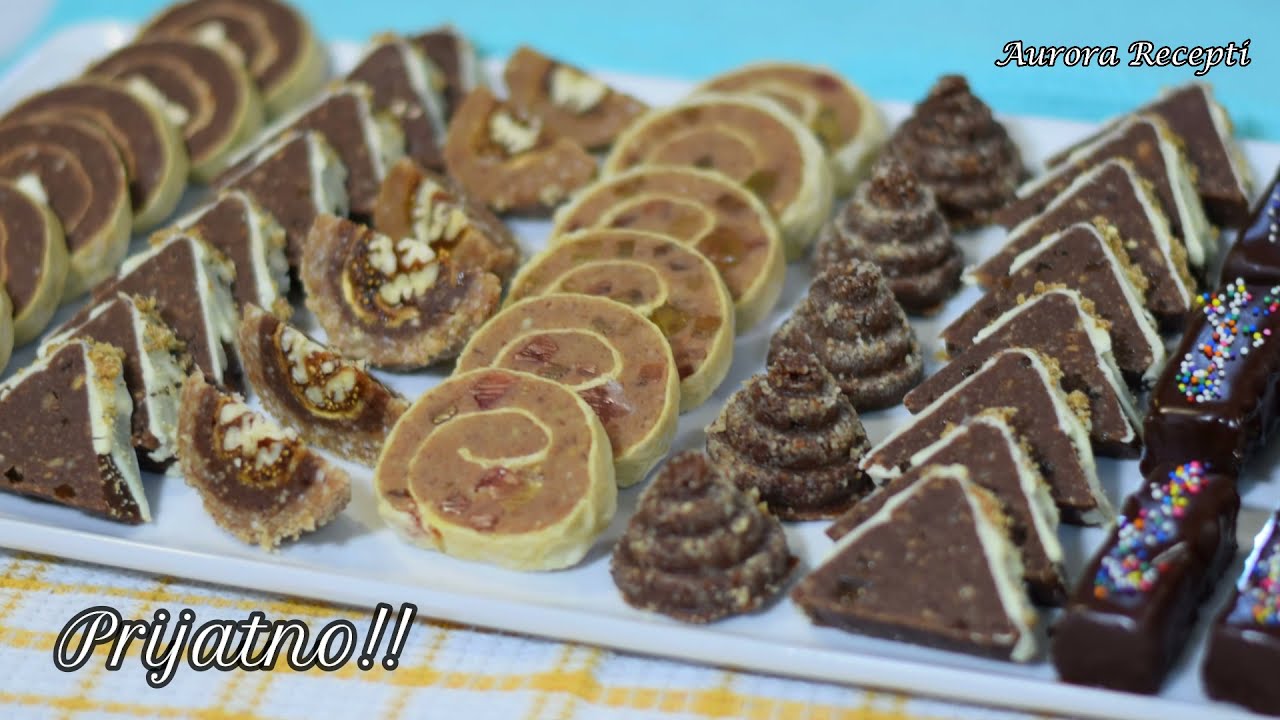 SITNI KOLACI - RAZLICITIH UKUSA I OBLIKA OD JEDNE SMESE -AURORIN IZBOR OMILJENIH KOLACA💯%NAJBOLJI!