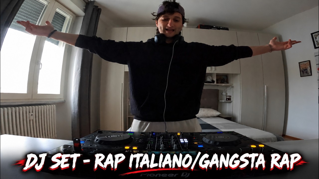 ⁣Gopro HERO10 black 4K | DJ SET 8 - RAP ITALIANO/GANGSTA RAP - Pioneer XDJ RR