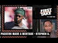 Stephen A. thinks the Packers made a mistake by trading Davante Adams to the Raiders | First Take