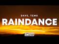 Dave Raindance Ft Tems Lyrics 