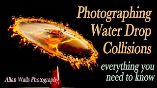 Photographing Water Drop Collisions