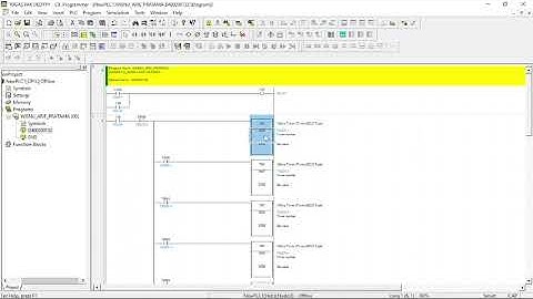 Tugas PLC Traffic Light 3 Persimpangan CX-Programmer