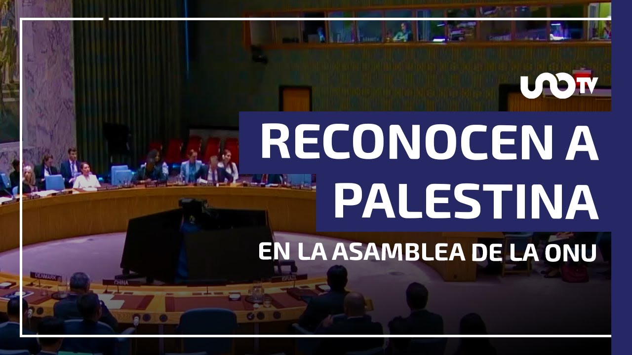 Reconocimiento a Palestina gana fuerza en la Asamblea de la ONU - YouTube