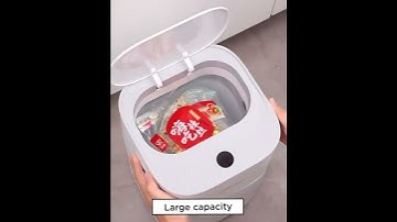 Smart Touchless Adsorption Trash Can