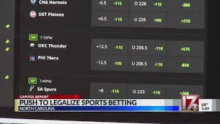 Some NC lawmakers say state will have legalized online sports betting by start of next NFL season