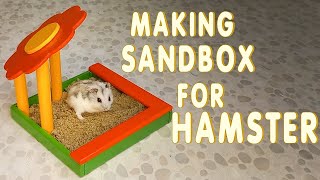 How to make SANDBOX FOR HAMSTER