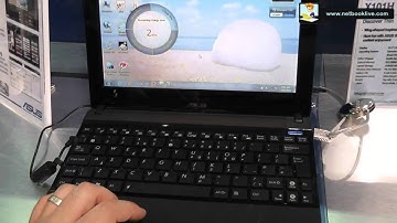 Asus EEE PC X101H with Windows 7 - hands-on at Computex