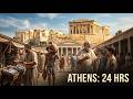 24 Hours in Ancient Athens: How Greeks Really Lived (AI Reconstruction)