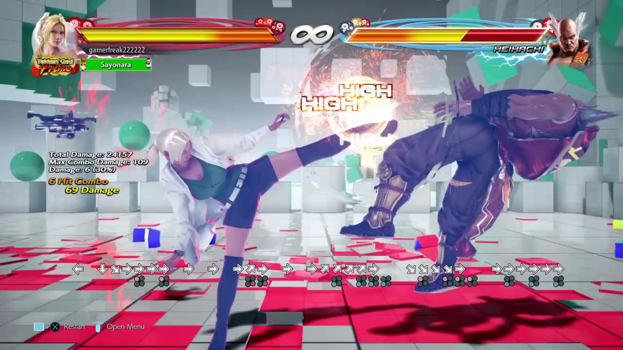 TEKKEN™7 Nina Rage Drive Combo 11 YouTube