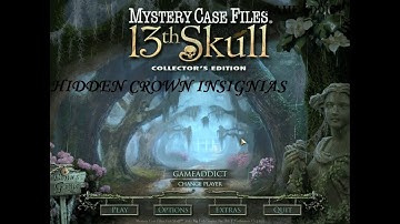 MYSTERY CASE FILES 13th Skull COLLECTORS EDITION : All 20 Hidden Crown Insignias