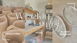 Weekly Vlog #2 - Workshop prep and loading the kiln