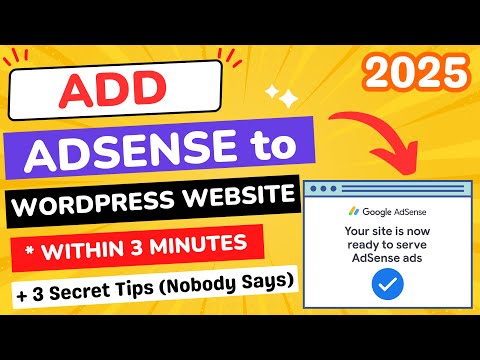How to Add Google AdSense to WordPress | Apply for Google AdSense for WordPress Website 2026