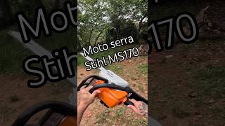 #motosserradastihl #stihl #stihlms170 #unboxing #chainsaw #chainsawman #lenhador